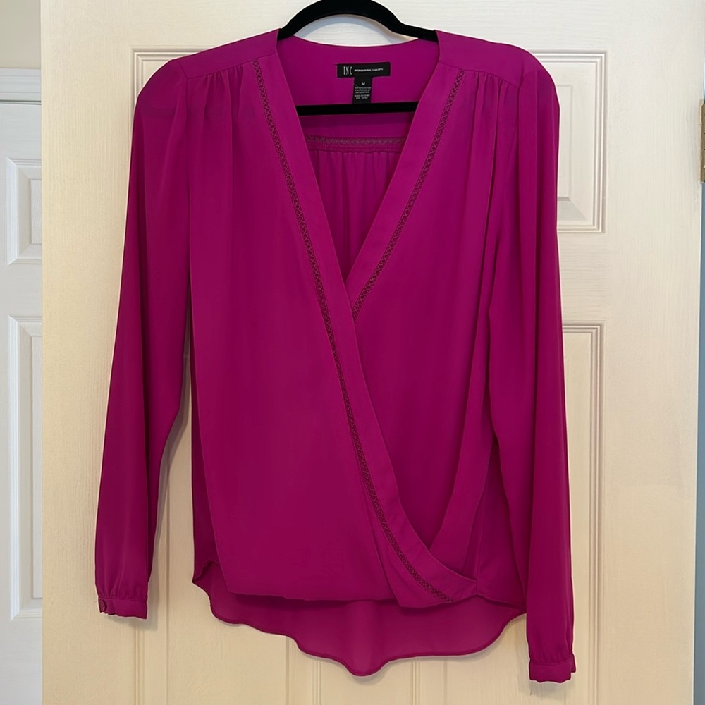 Women's Magenta Blouse